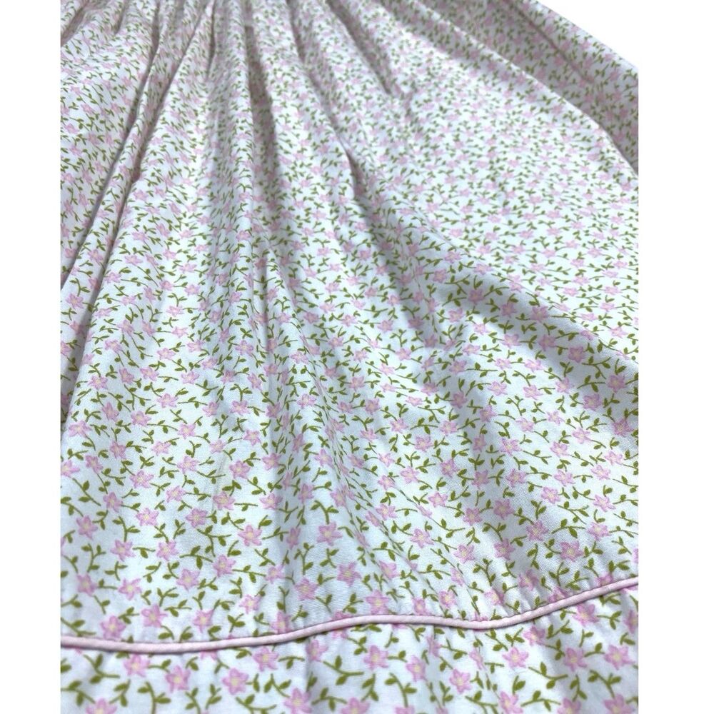 Petit Ami Pink Smocked Heirloom Bishop Dress Embroidered Floral 3T Classic Party - Picture 4 of 10